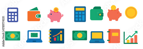 Family Budget Icons