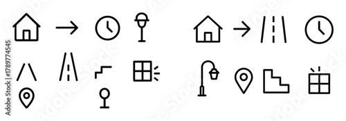 Minimalist Home Icons