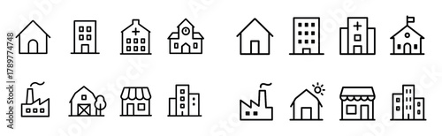 Minimalist AI Role Icons