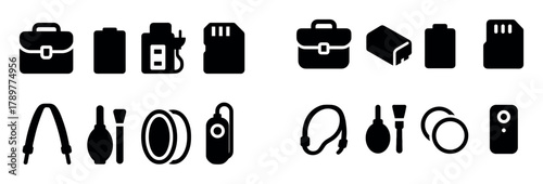 Photo Equipment Icons