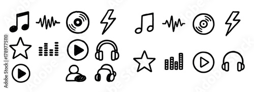 DJ Doodle Icons