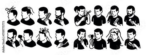 Men's Haircare Icons