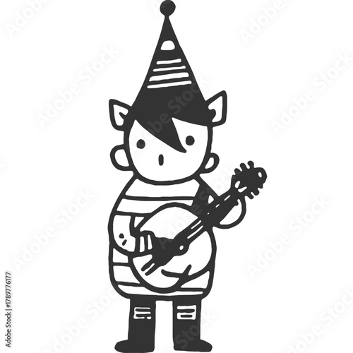 Gashed Memory Vintage Illustration Vector