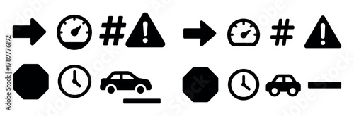 Speed Control Icons