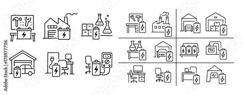 Battery Safety Icons