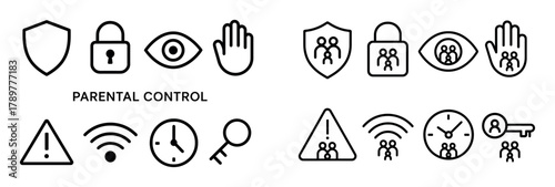 Parental Control Icons