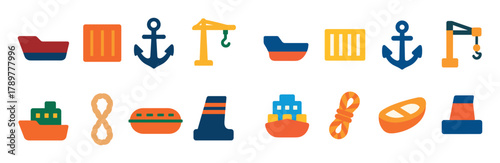 Cargo Ship Icons