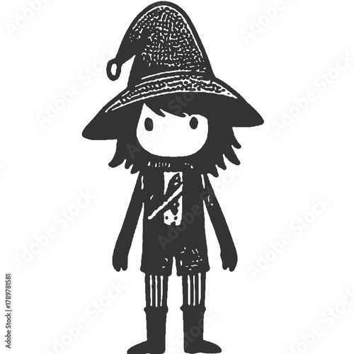 Wake from the Noise Vintage Illustration Vector