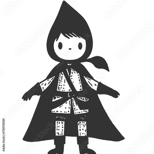 Wake from the Noise Vintage Illustration Vector