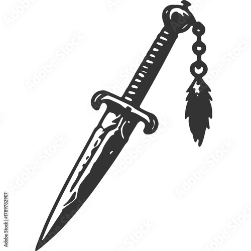 Loop Vintage Illustration Vector