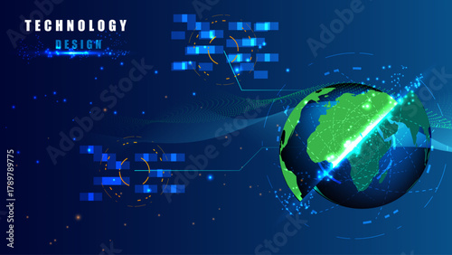 Global Digital Communication and Earth Technology Design