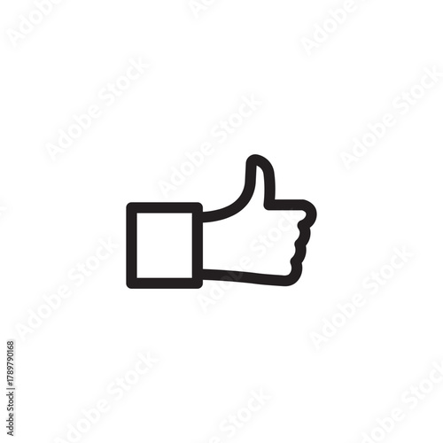 Handdrawn Thumbs Up Icon