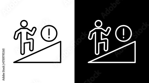 Effort White Icon Set Design