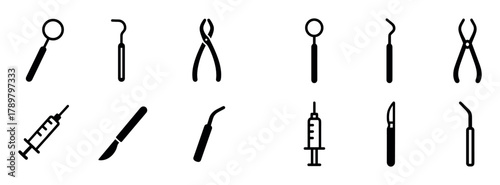 Dental Tools Icons