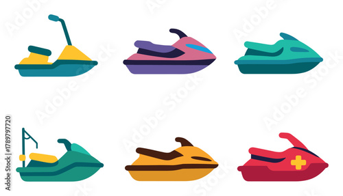 Jet Ski Icons
