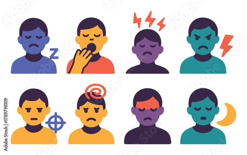 Sleepless Night Icons