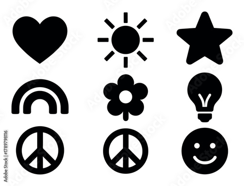 Positive Emotion Icons