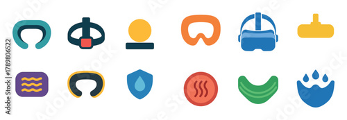 Virtual Reality Comfort Icons