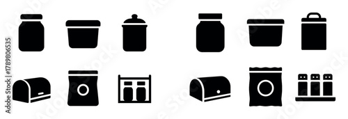 Kitchen Storage Icons