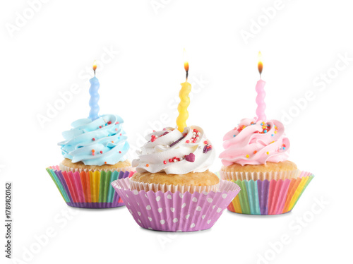Delicious birthday cupcakes...