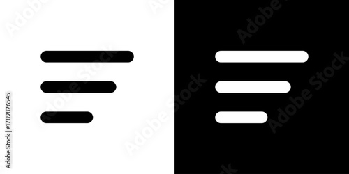 ハンバーガーメニューのアイコン