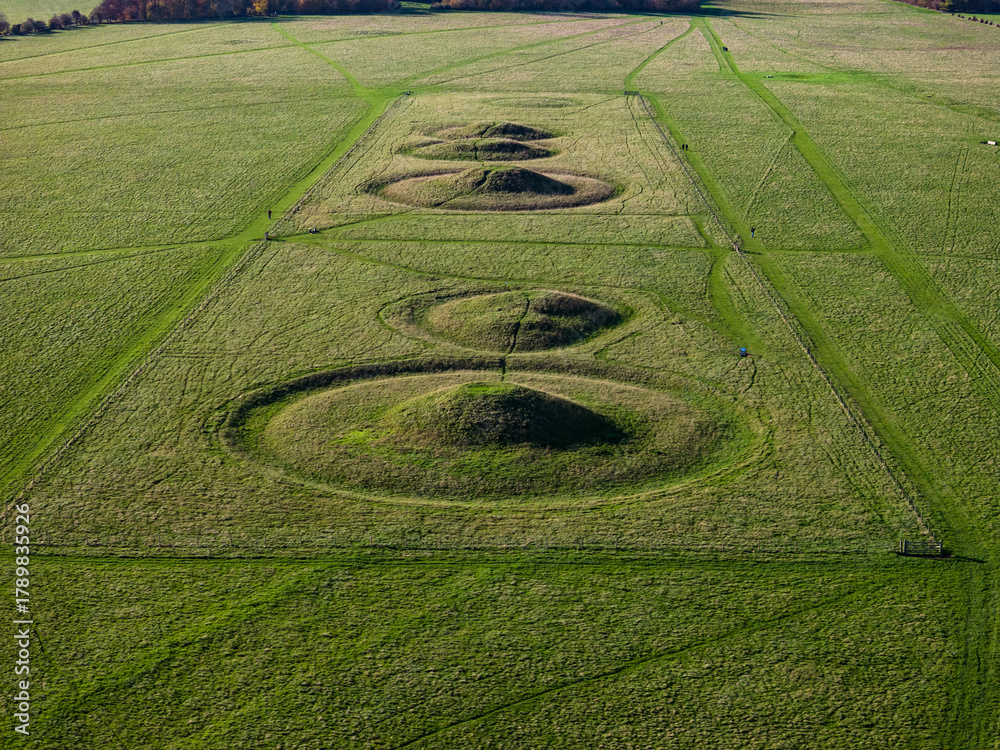 custom made wallpaper toronto digitalAerial shot of the Cursus Barrow group near Stonehenge, Wiltshire, UK