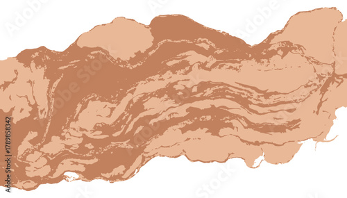 Modern Brown Marble Fluid Texture Background