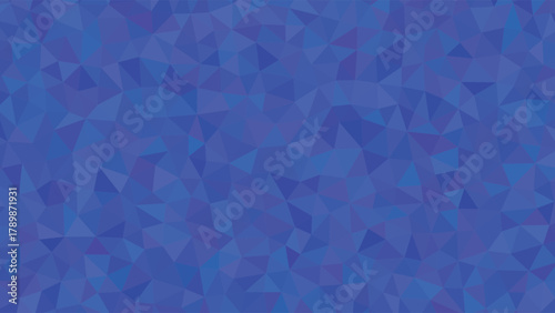 Deep Blue Abstract Geometric Polygon Mosaic Background pattern texture