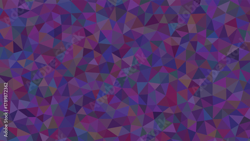 Dark Purple and Blue Geometric Low Poly Abstract Background Pattern vector illustration