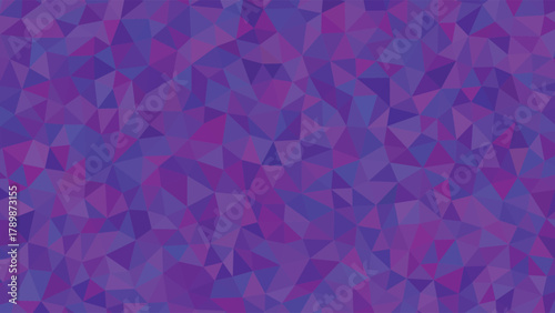 Deep Purple and Blue Abstract Geometric Polygon Background pattern triangle