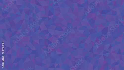 Purple and Blue Abstract Geometric Low Poly Background Texture pattern