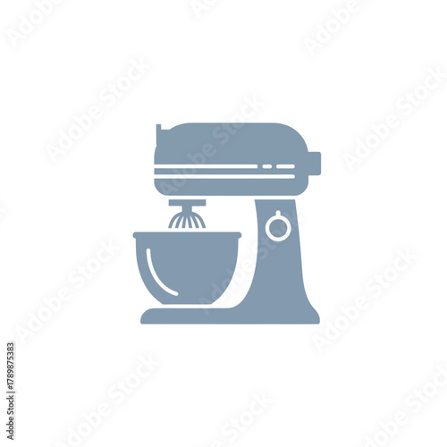 Stand Mixer Silhouette - A Kitchen Essential for Baking and Culinary Creations.