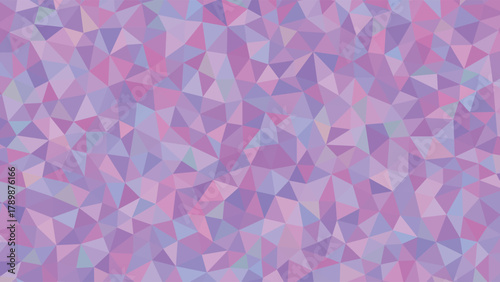 Soft Lavender and Pink Polygonal Geometric Mosaic Background abstract pattern