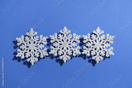 Beautiful decorative snowfl...