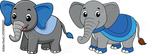 elephant cartoon illustration, cute animal art, wildlife education design, playful elephant vector, zoo animal drawing, adorable elephant clipart, baby elephant design, fun cartoon artwork, jungle ani