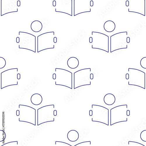 learn seamless pattern isolated on transparent background.