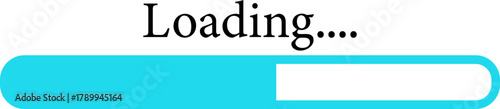 Loading Icon. loading bar, Download progress icon. Collection Loading status. Vector illustration. Uploading and downloading updating sign symbol.Collection loading status bar in different design.