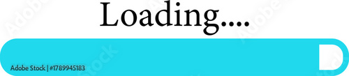 Loading Icon. loading bar, Download progress icon. Collection Loading status. Vector illustration. Uploading and downloading updating sign symbol.Collection loading status bar in different design.