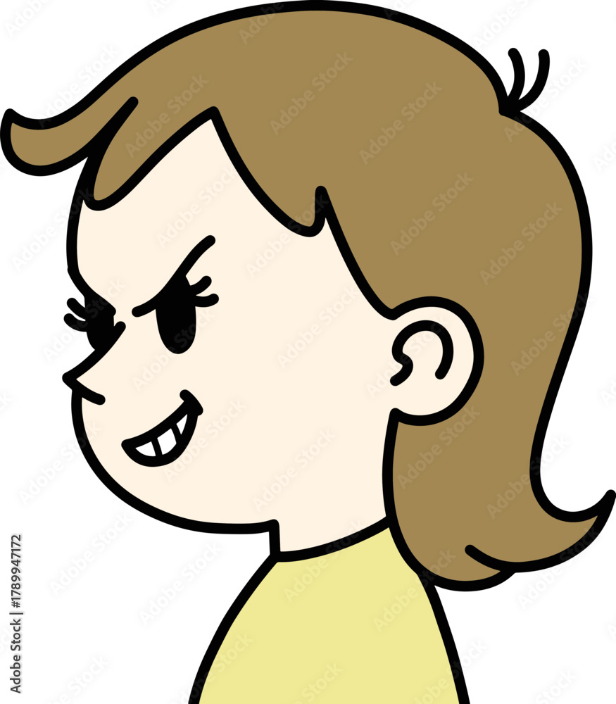 Fototapeta premium 킹받는 소녀