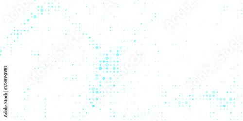 Light BLUE vector layout with circle shapes. Blurred decorative design in abstract style with bubbles. Template for your brand book.