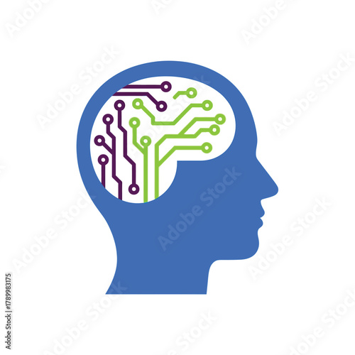 Digital brain concept symbolizing artificial intelligence and technology advancements