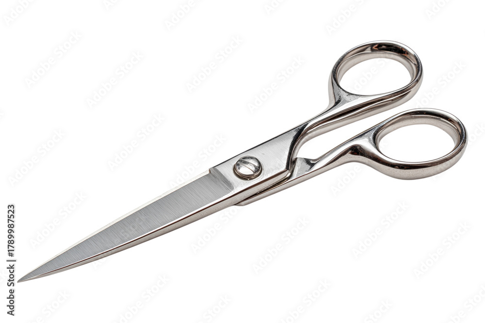 Obraz premium Pair of Scissors with Sharp Metal Blades