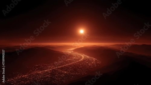 Chang'an Night Scene: A Dazzling Galaxy Falls to Earth