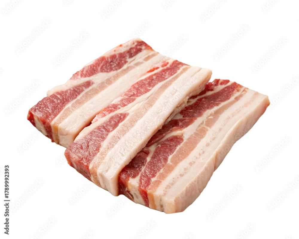 Fototapeta premium raw pork chops