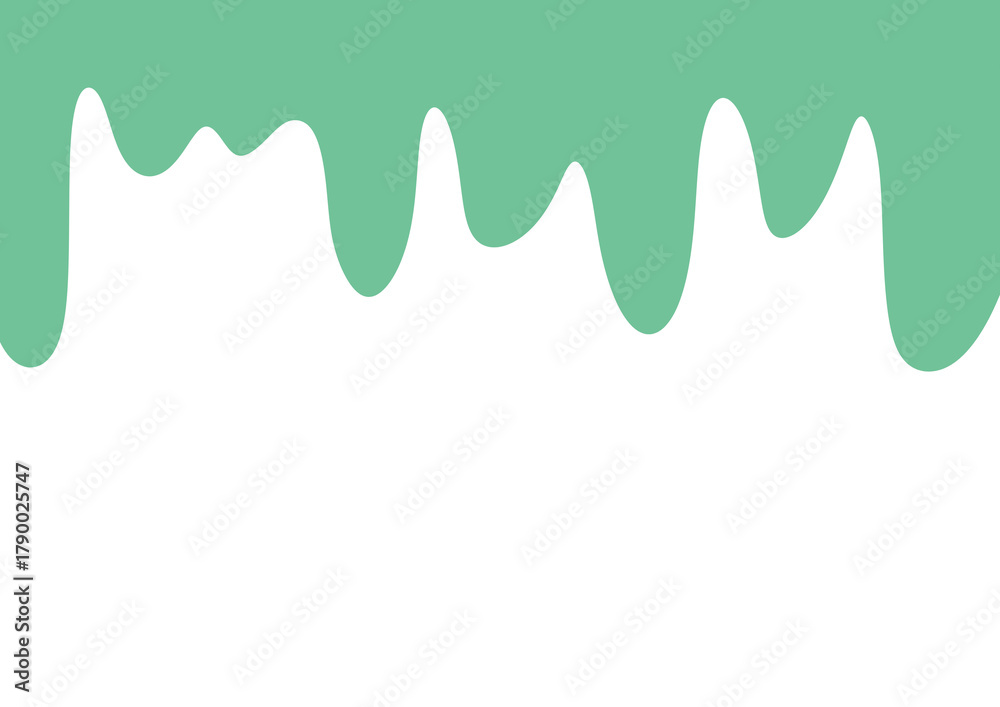 Obraz premium abstract background with green waves melt