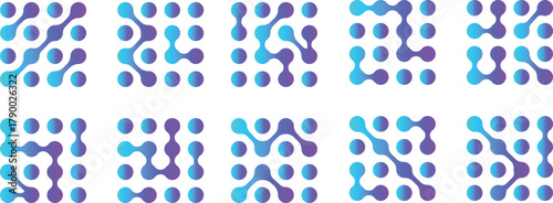 Set black metaballs isolated on a white background. Modern contemporary geometric shapes and elements. Metaball pattern. Liquid drops or morph shapes background