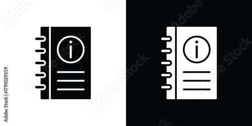 Guide icon design concepts. Clipart design set