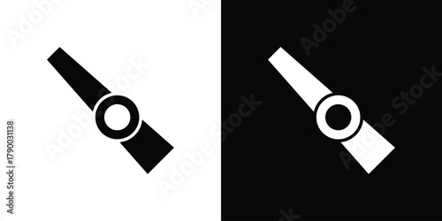 Kazoo icon design concepts. Clipart design set