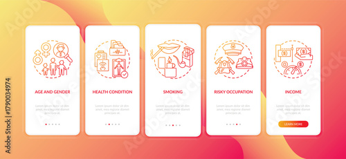 Skin Condition Medical Infographic Vertical Design