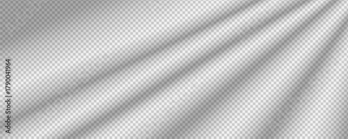 Shadow overlay effect. Reflecting light from window isolated on transparent background. Sunburst. Shade jalousie. Reflected shadow on wall. Reflect sun from blind for design mockup.Vector